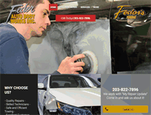 Tablet Screenshot of fedorautobody.com